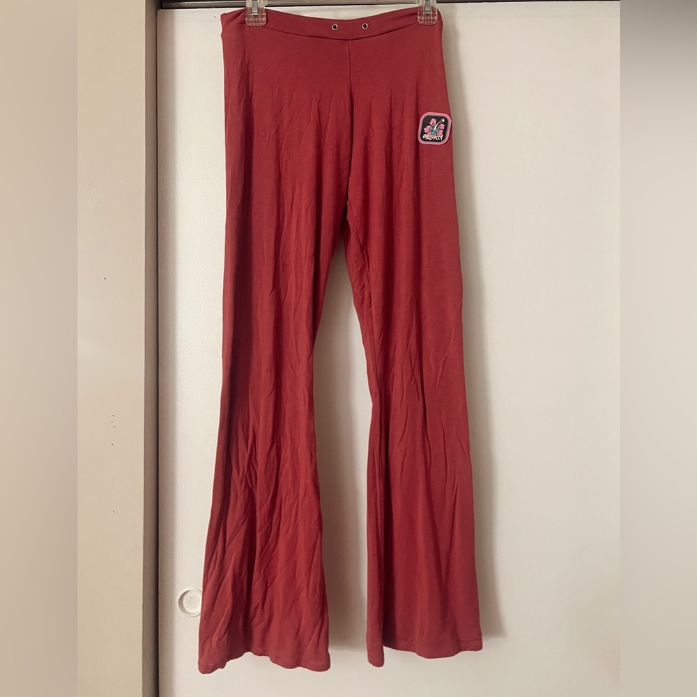 Omighty pink flare pants